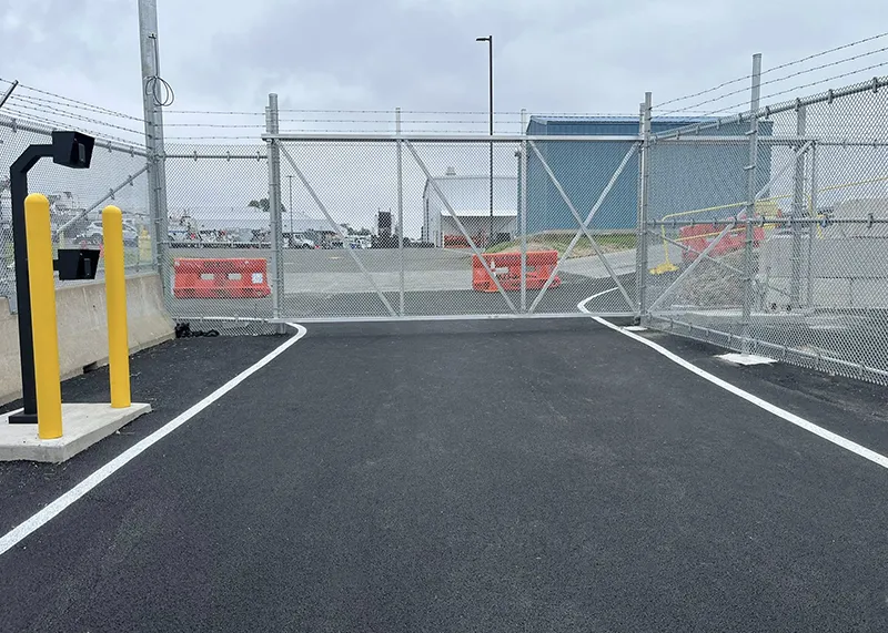 comercial fence installation